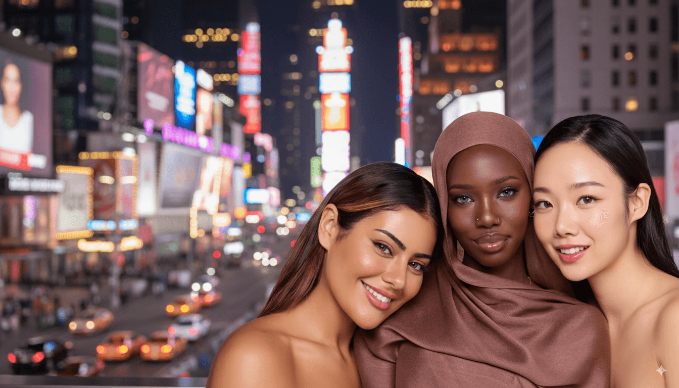 Choose colored contact lenses based on your skin tone